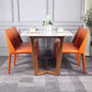 (Self-pickup Clearance Price) Melon Slate Dining Table