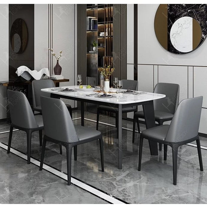 Mocha Slate Dining Table – Made to Order