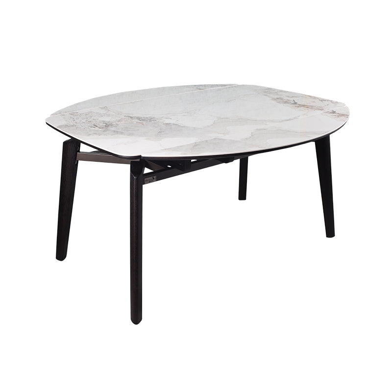 Oasis slate round retractable dining table - Pre-order