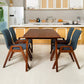 Loki solid wood dining table (1.4m/1.6m) with Tokyo solid wood dining chair (1 set 4 chairs combination) - in stock