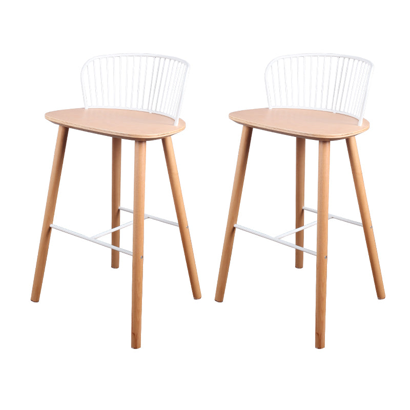 Wright BS Solid Wood Bar Stools (Set of 2) – Preorder