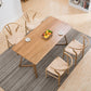 Yoshi solid wood dining chairs (set of two)