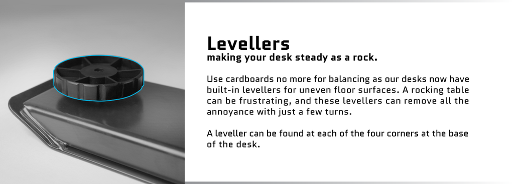 Zenox Clerical Series Office Desk Lifting Version 