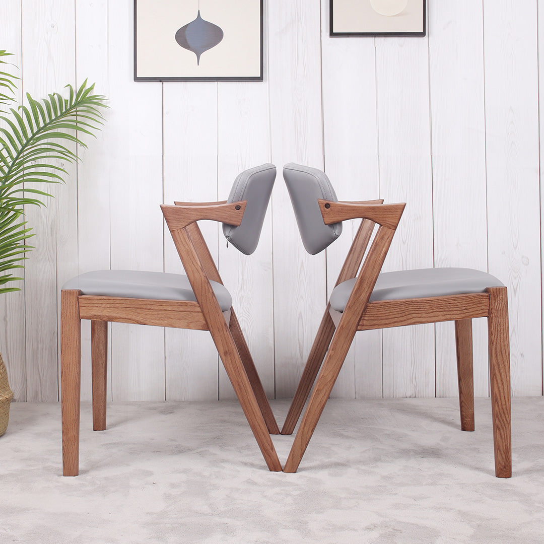 Zion實木餐椅 (兩張套裝)