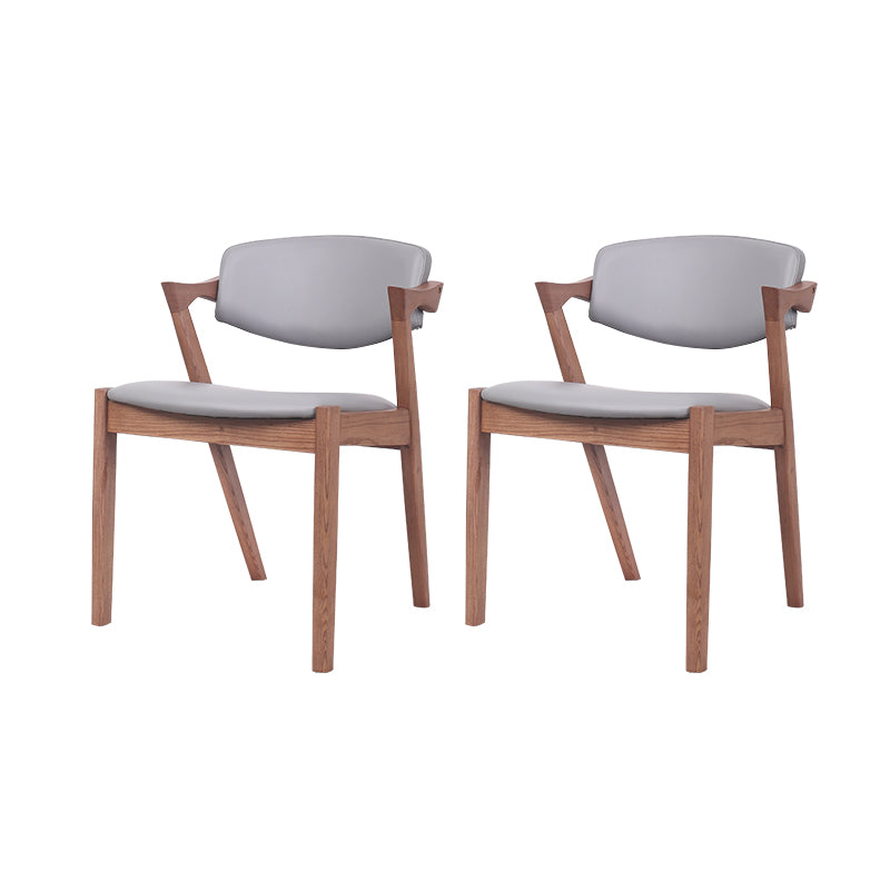 Zion Solid Wood Dining Chairs (Set of Two) - Customized