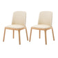 Manhattan I solid wood dining chair (set of two)