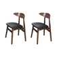 Hansa Solid Wood Dining Chairs (Set of 2) – Made to Order
