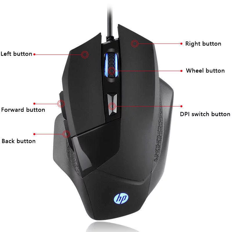 HP G200 Wired Gaming Mouse - In Stock