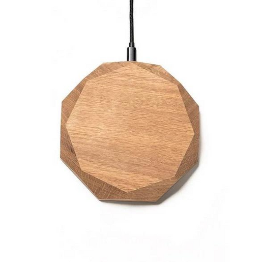 Oakywood 幾何型狀實木無線充電器